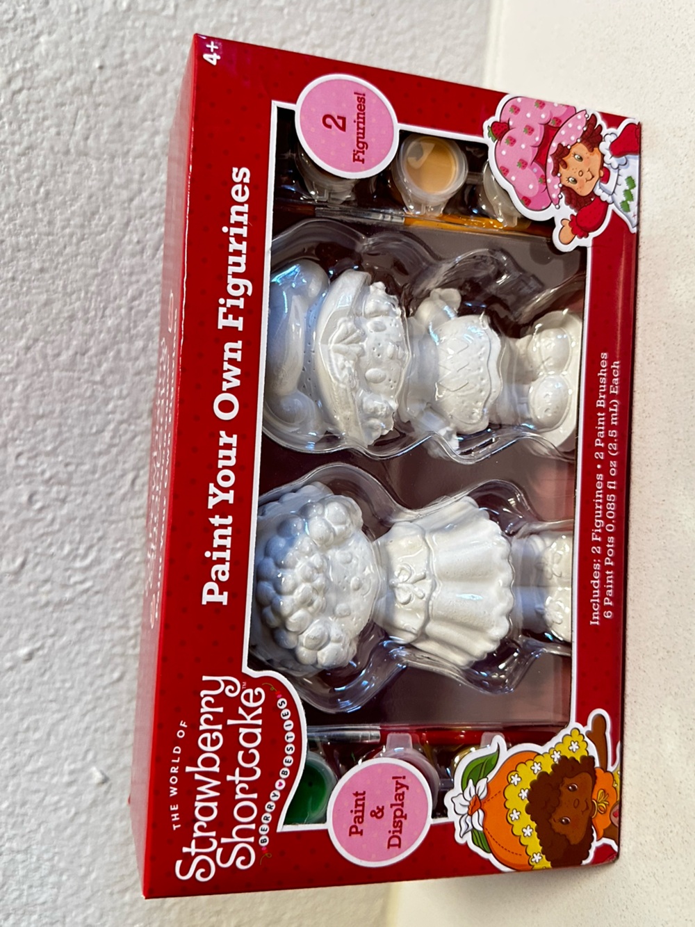 Strawberry Shortcake Paint Your Own Figurines - White